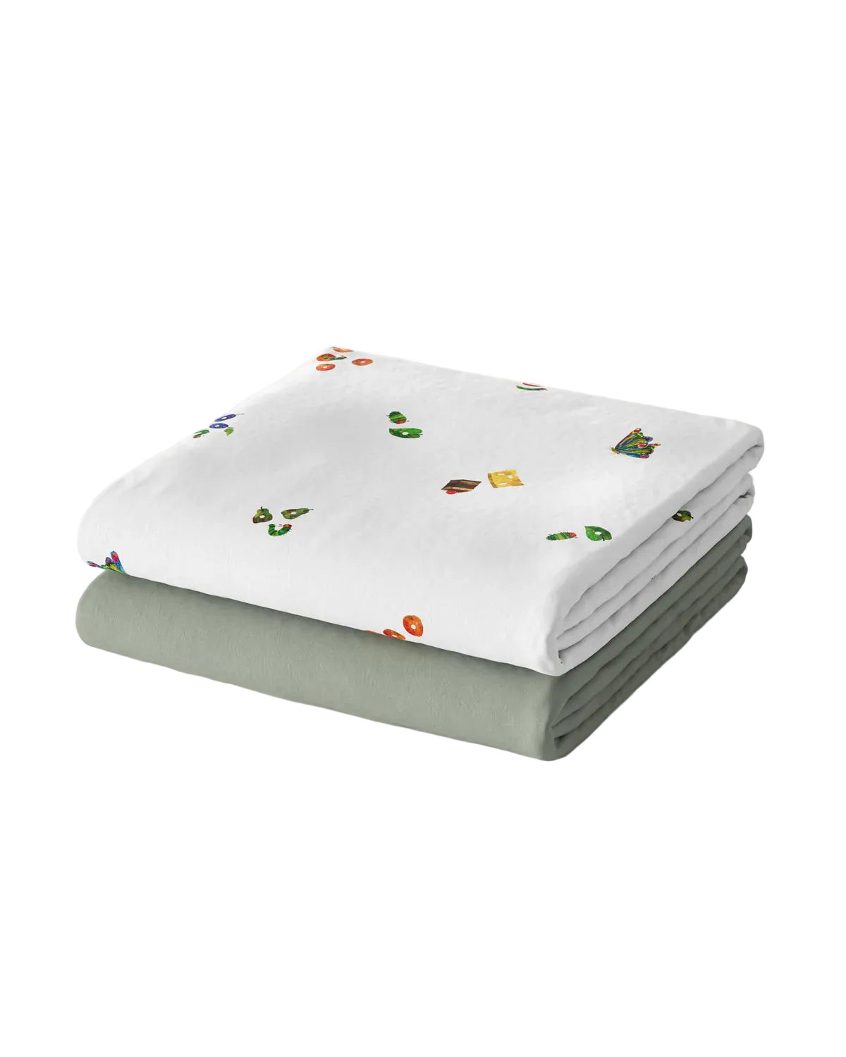 (Pre-Order) Nestig + The Very Hungry Caterpillar Crib Sheet Set