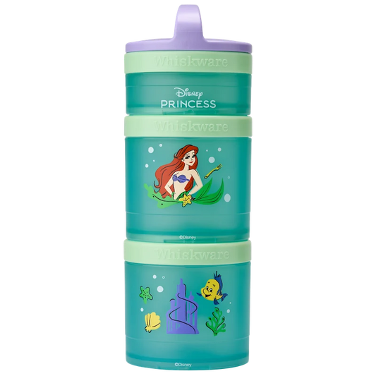 (Pre-Order)Disney Princess Snack Containers Ariel & Flounder