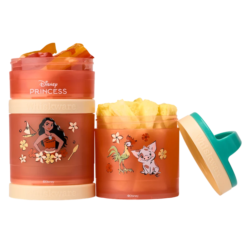 (Pre-Order)Disney Princess Snack Containers Moana, Hei Hei, & Pua