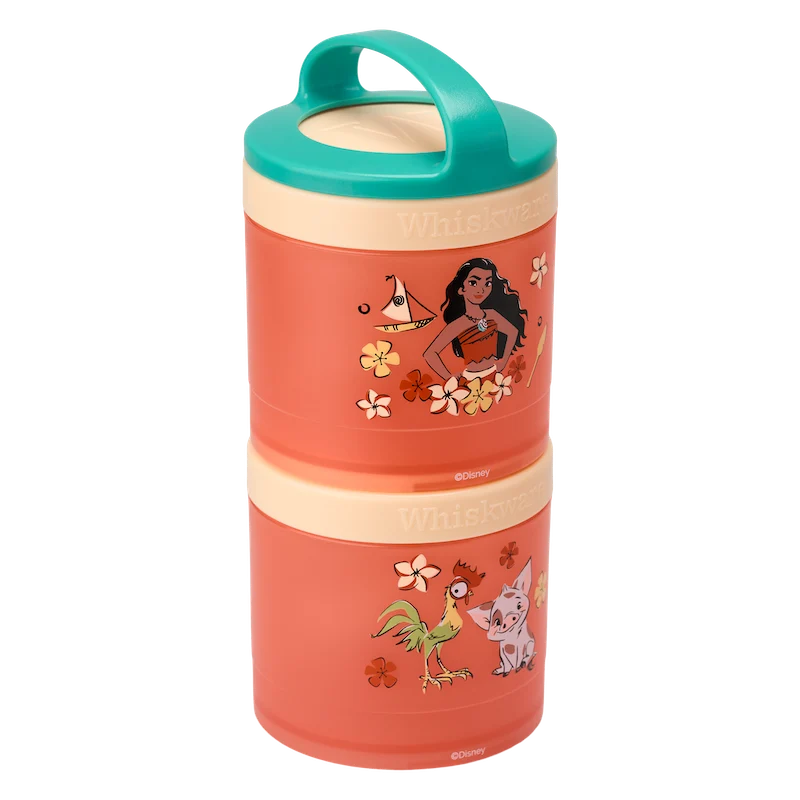 (Pre-Order)Disney Princess Snack Containers Moana, Hei Hei, & Pua