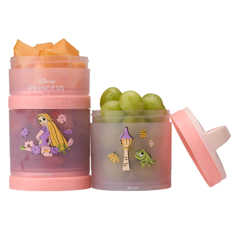 (Pre-Order)Disney Princess Snack Containers Rapunzel & Pascal