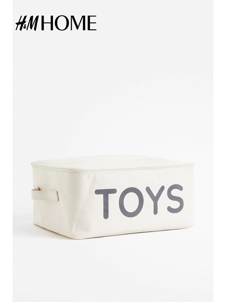 (PRE-ORDER) H&M Toy Storage Basket with Lid