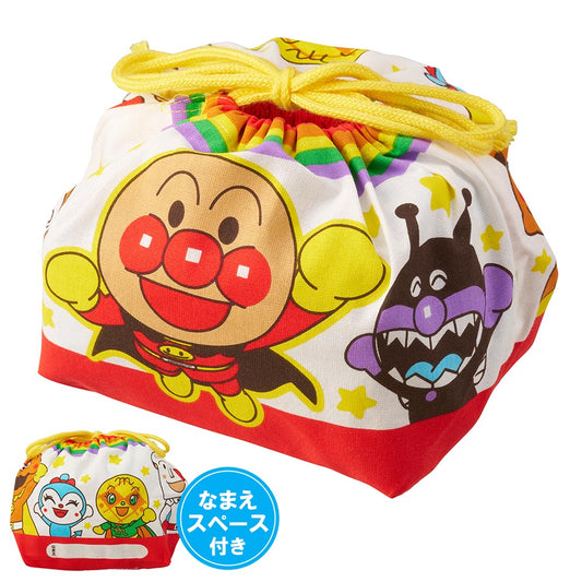 (Pre-Order) Anpanman A lunch bag with a drawstring closure