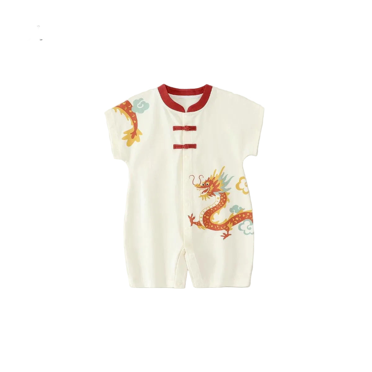 (Pre-Order) Han Gong Fu Imperial Dragon Baby Romper