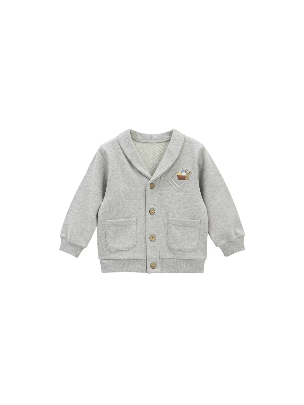 (Pre-Order) White Wheat Cardigan