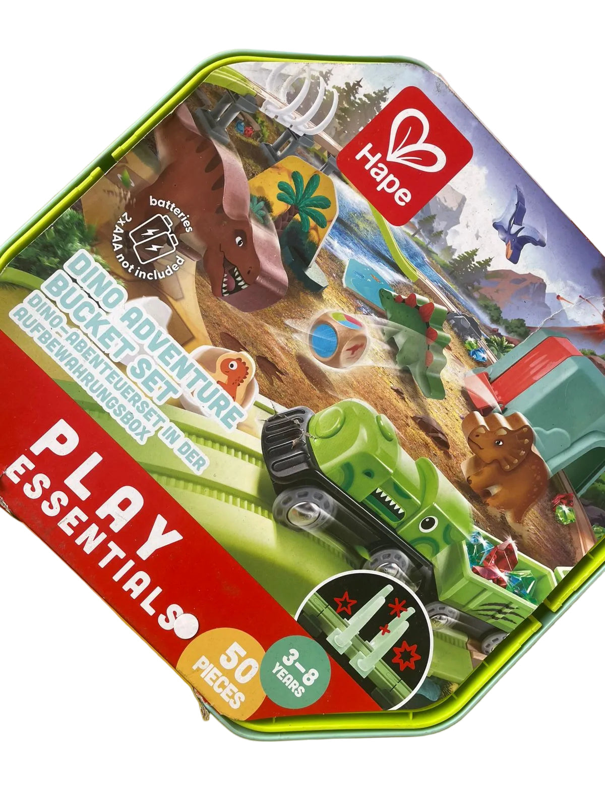 Hape Dino Adventure Bucket Set