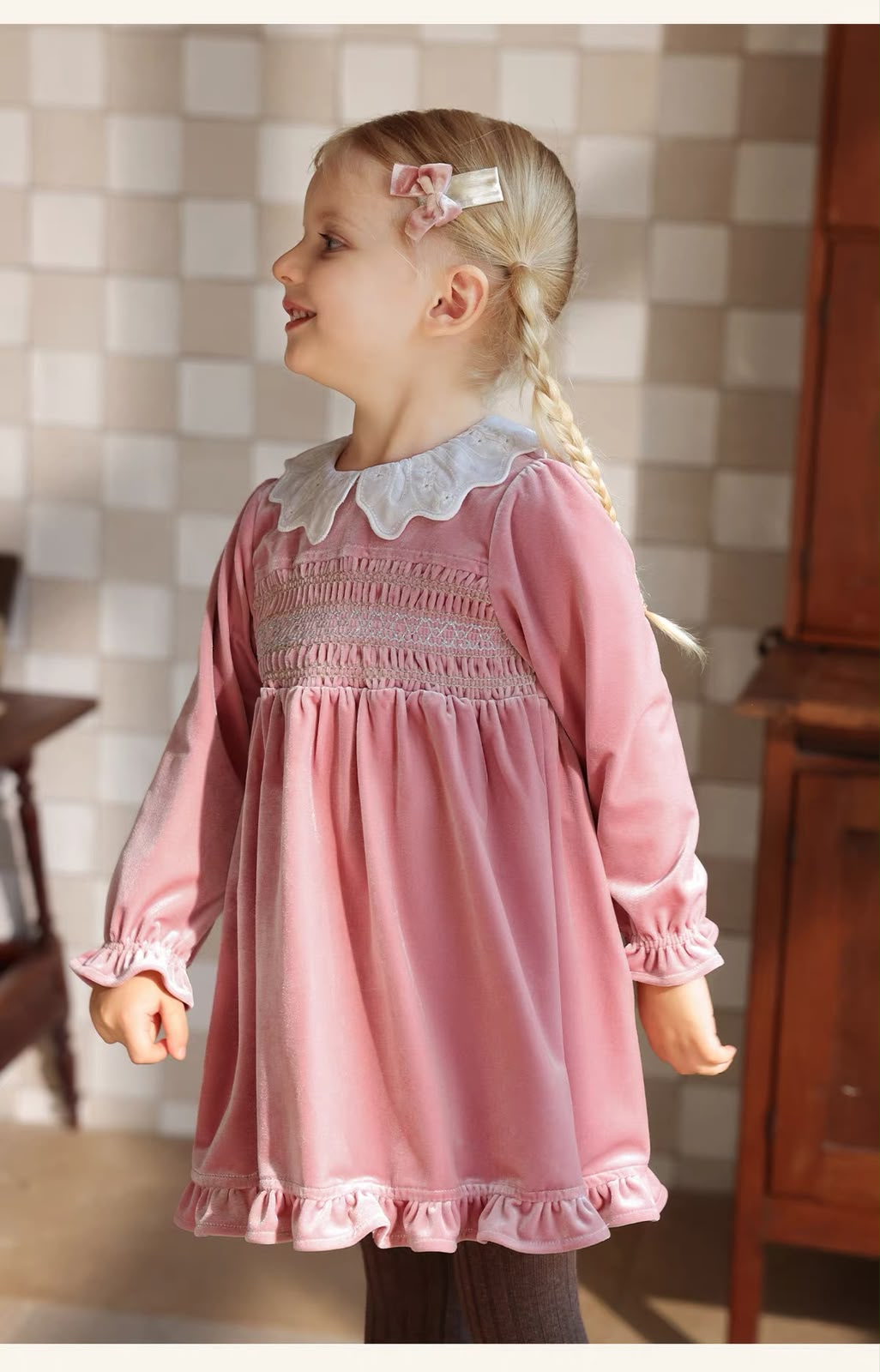 (Pre-Order) Zozo Mommy Velvet Dress