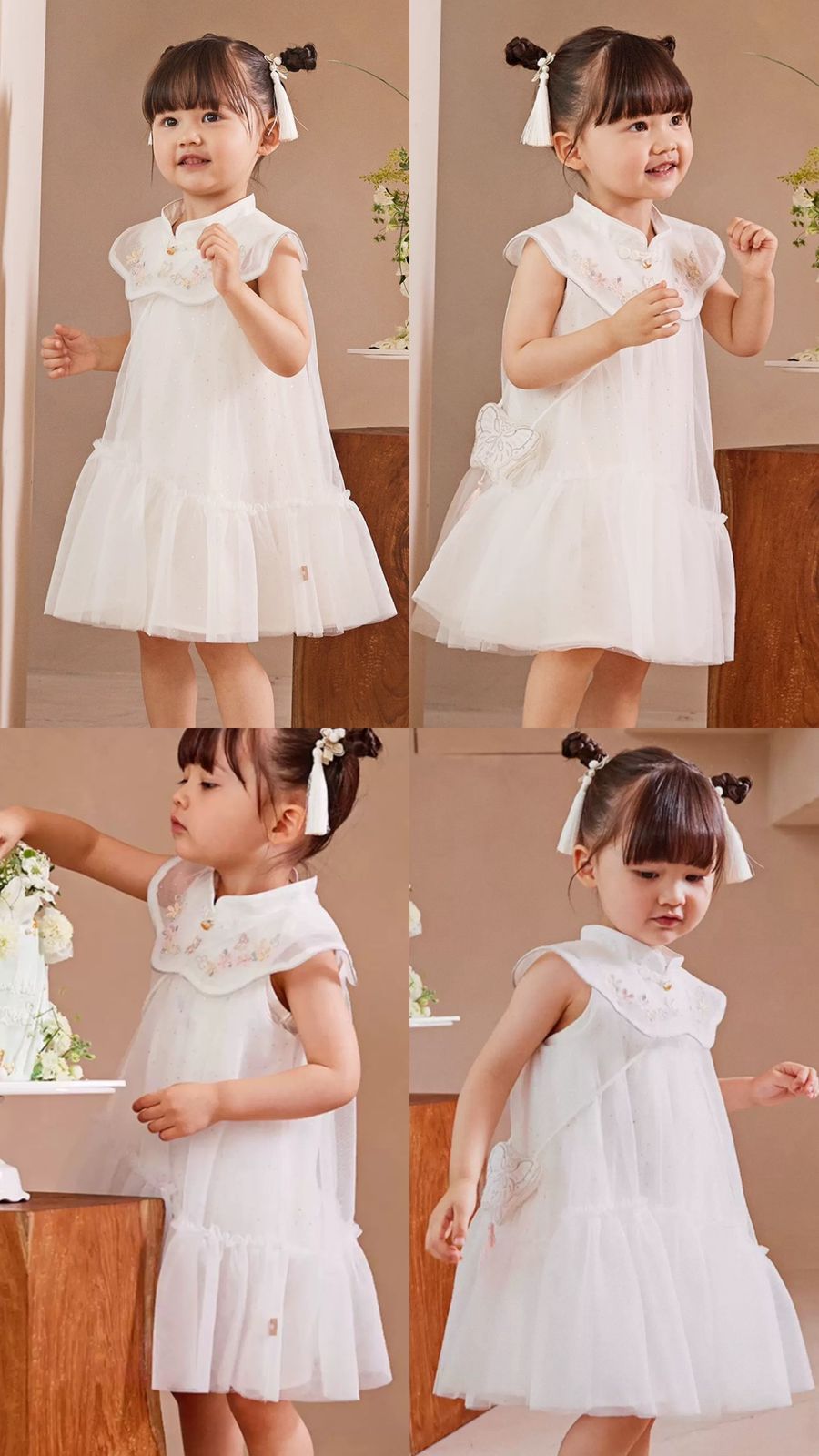(Pre-Order) Dave & Bella Summer New children's Princess Dress Girls