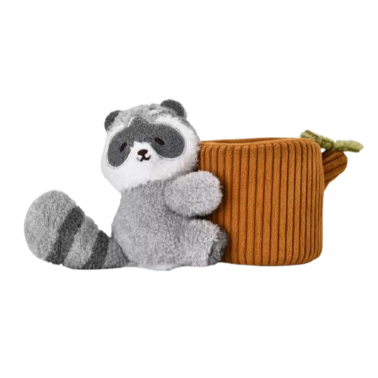 (Pre-Order) Plush F Raccoon Vase
