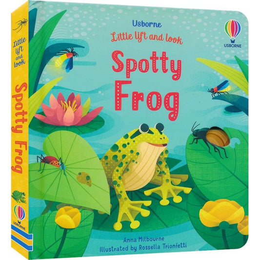 (Pre-Order) Usborne Little Lift and Look Spotty Frog