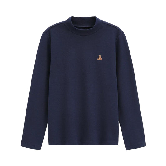 (Pre-Order) GAP Mock-Neck Top Navy