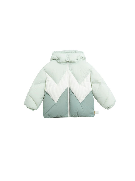 (Pre-Order) White Wheat Puffer Jacket