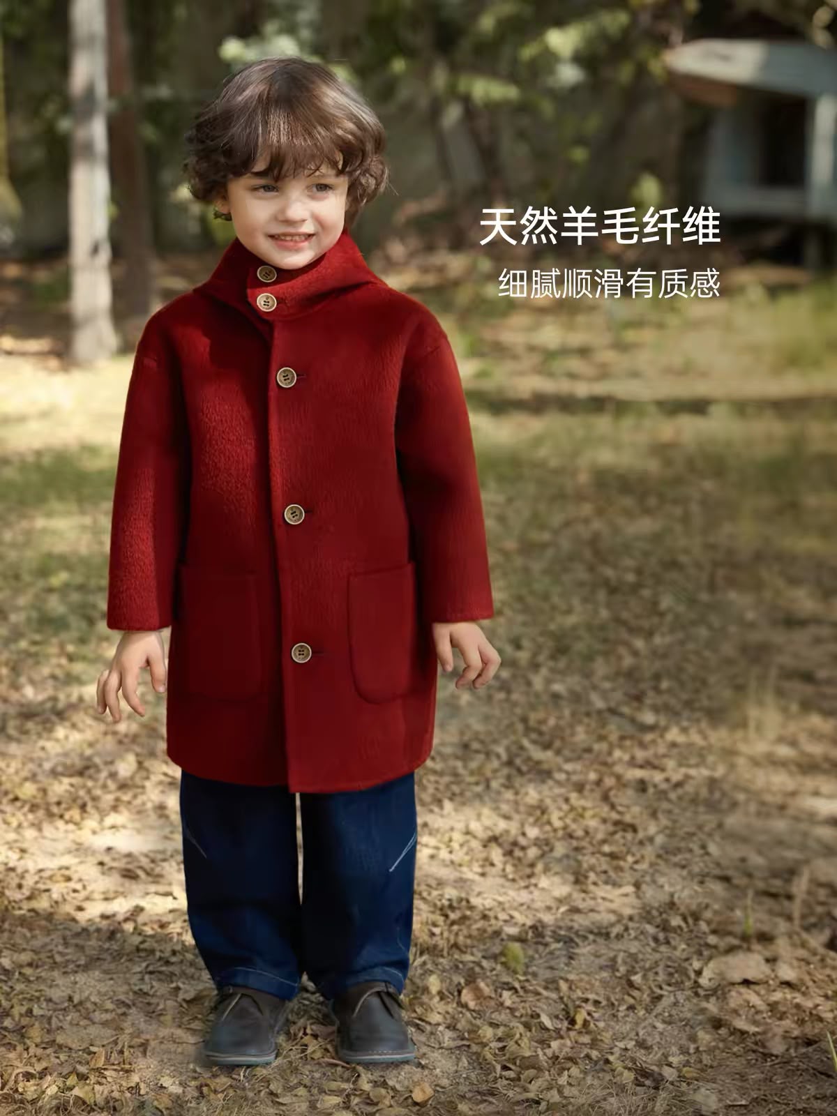 (Pre-Order) Zozo Mommy Reversible Wool Coat