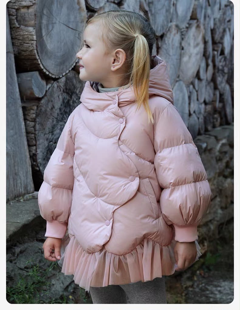 (Pre-Order) Dave & Bella Padded  Coat With Tutu