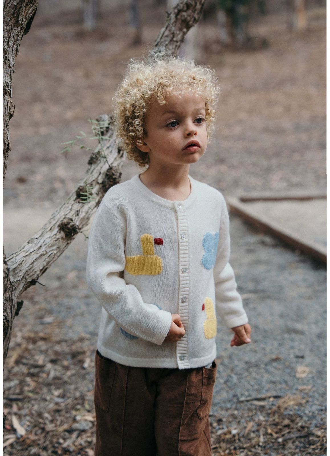 (Pre-Order) White Wheat Duck Sweater