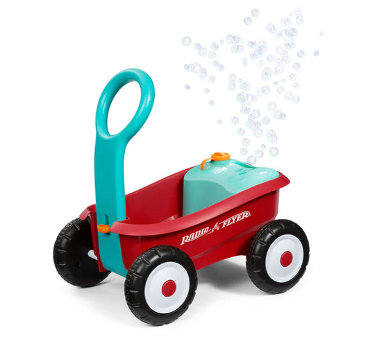 (PRE-ORDER) Radio Flyer Bubble Buddy Walker Wagon