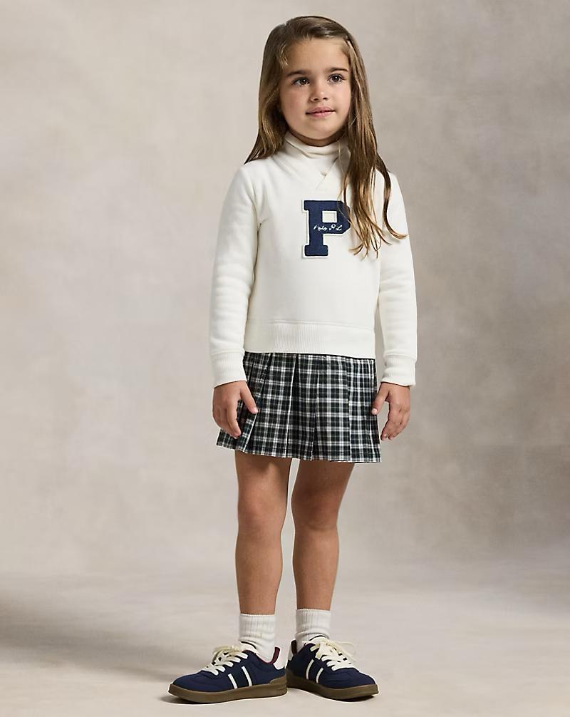 (Pre-Order) Ralph Lauren Letterman Fleece Sweatshirt Dress