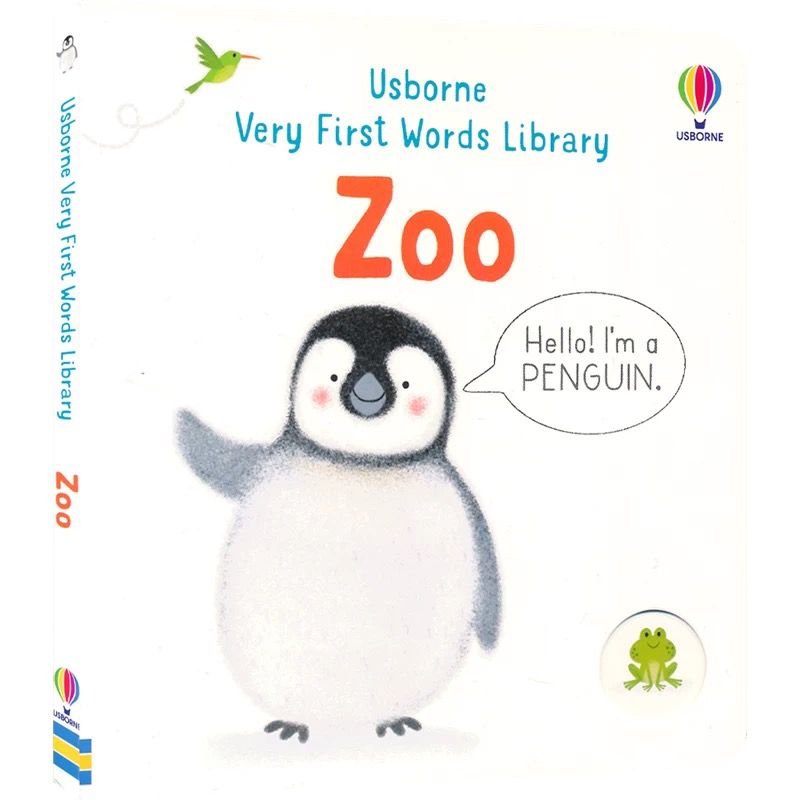 (Pre-Order)  Usborne Very First Words Library: Zoo