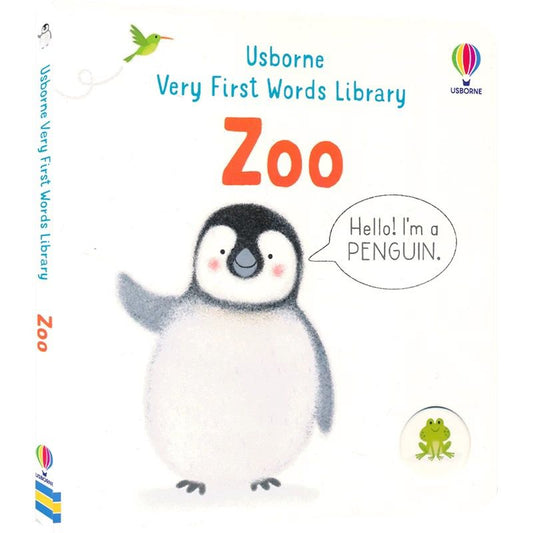 (Pre-Order)  Usborne Very First Words Library: Zoo