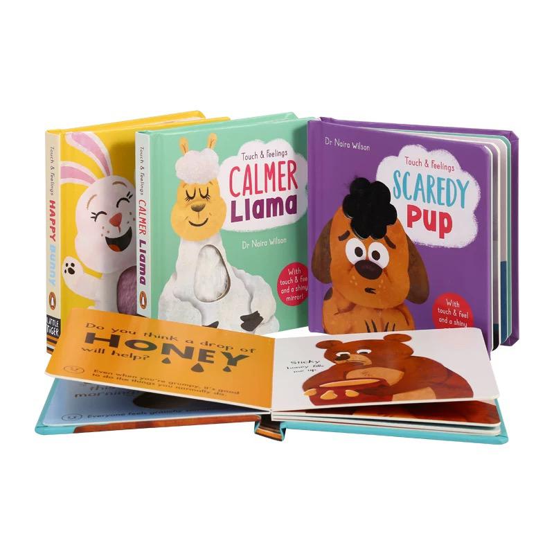 (Pre-Order) Caterpillar Little Bean Full English Touch&Feelings Set of 4