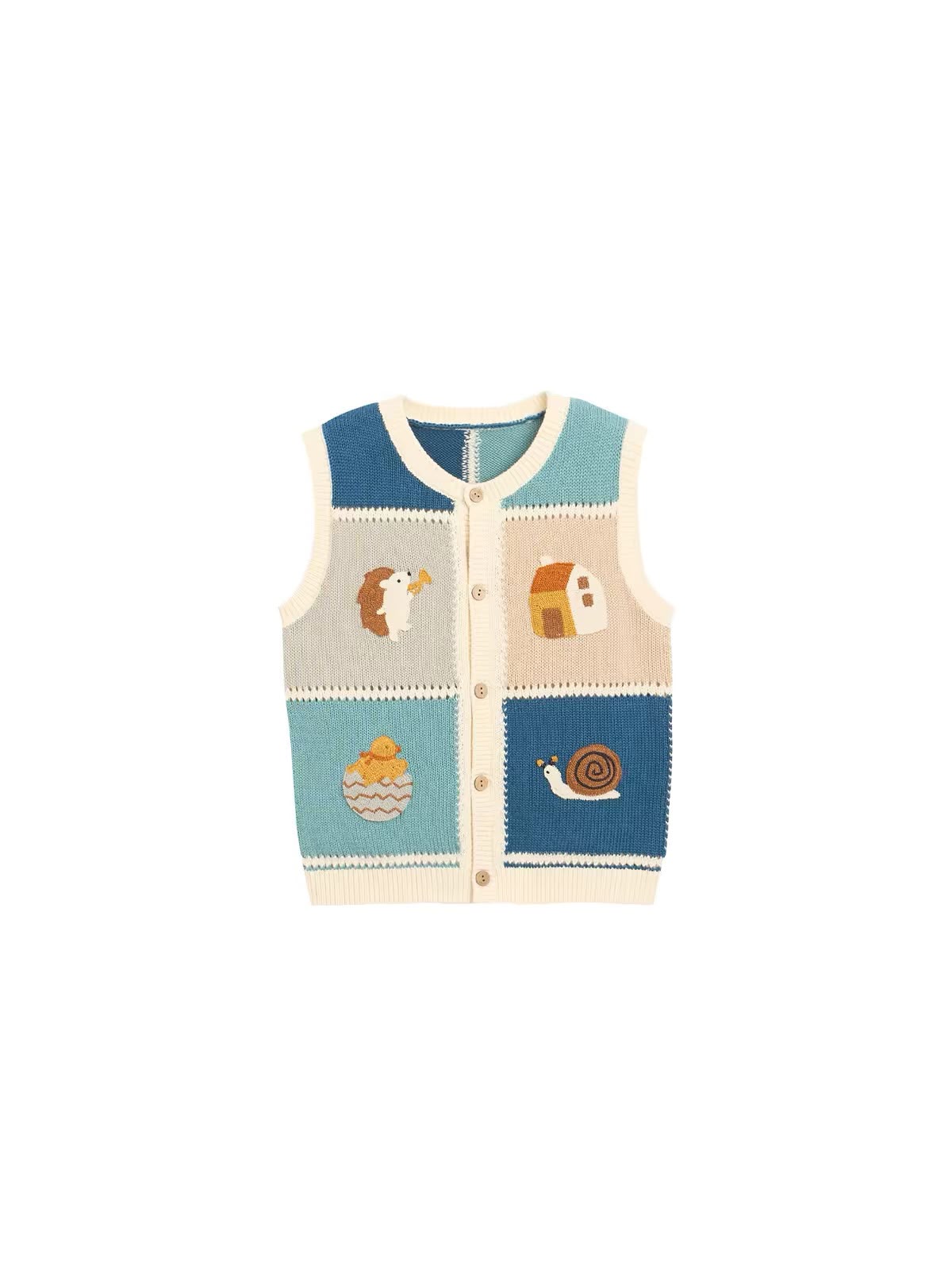(Pre-Order) White Wheat Vest
