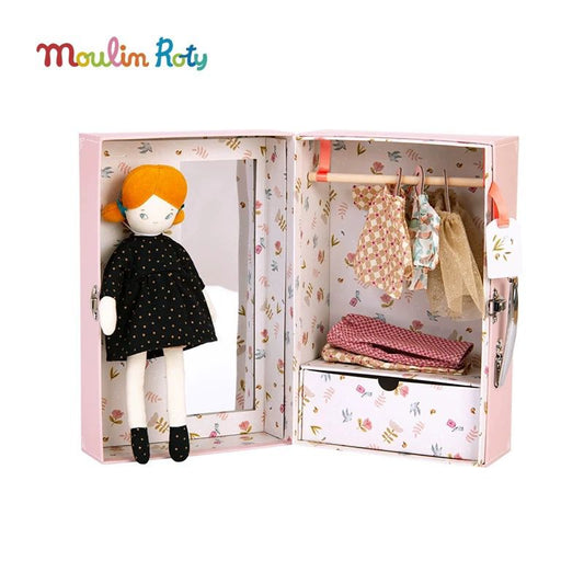 (Pre-Order) Moulin Roty Les Parisiennes Wardrobe Suitcase