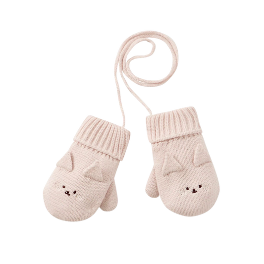 (Pre-Order) Niduo Bear Toddler Winter  Gloves 1-2Y