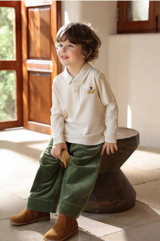 (Pre-Order) Zozo Mommy Longsleeve Polo