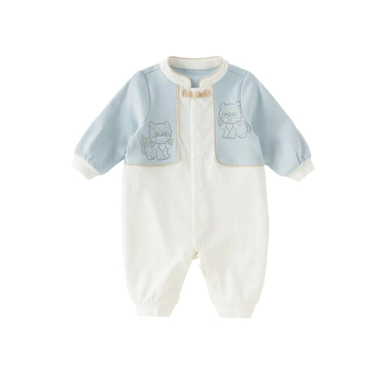 (Pre-Order) Dave & Bella Faux Cardigan Baby Qipao