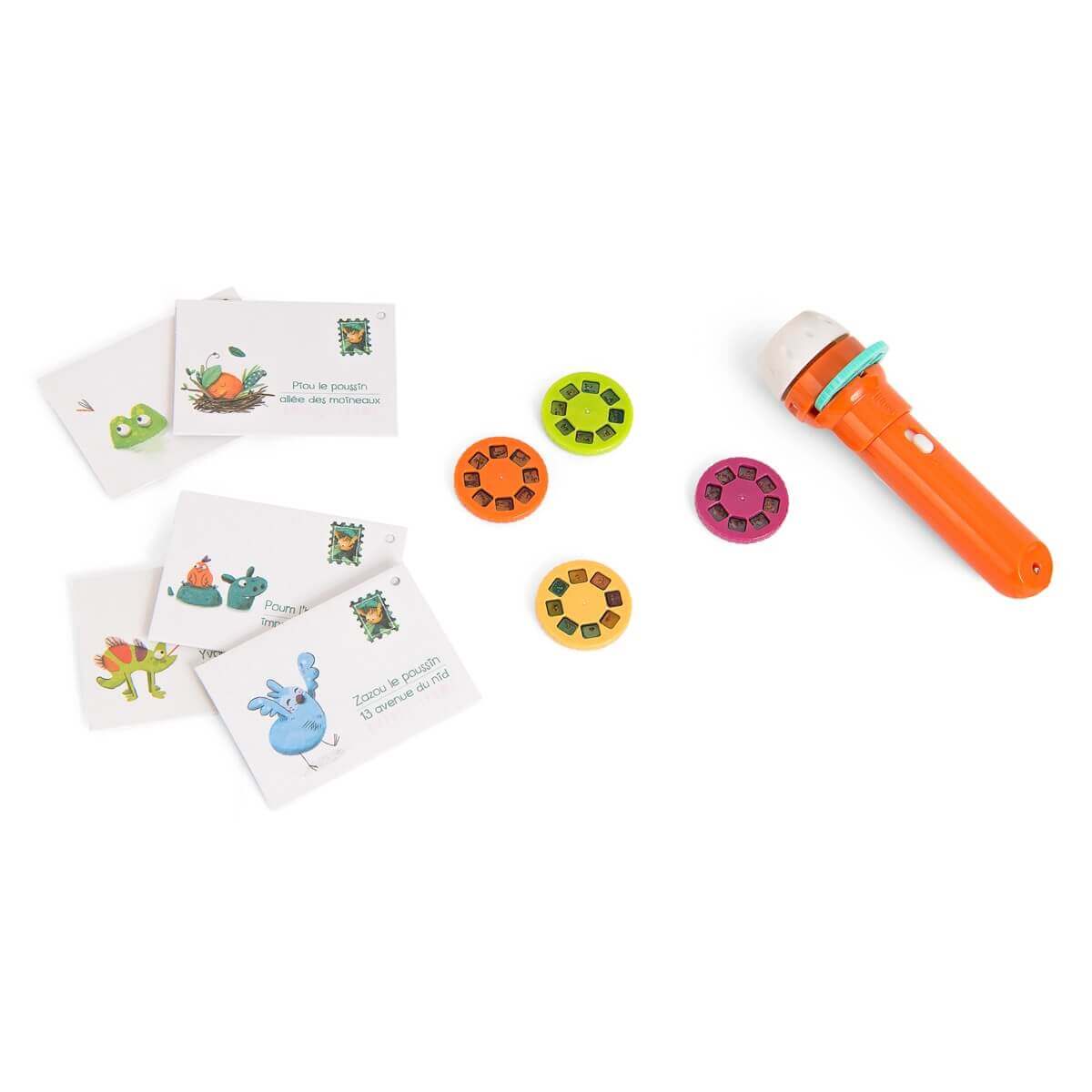 (Pre-Order) Moulin Roty In the Jungle Storybook torch set