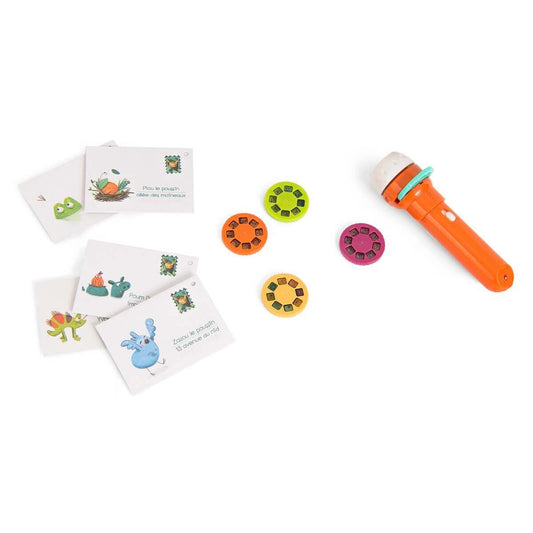 (Pre-Order) Moulin Roty In the Jungle Storybook torch set