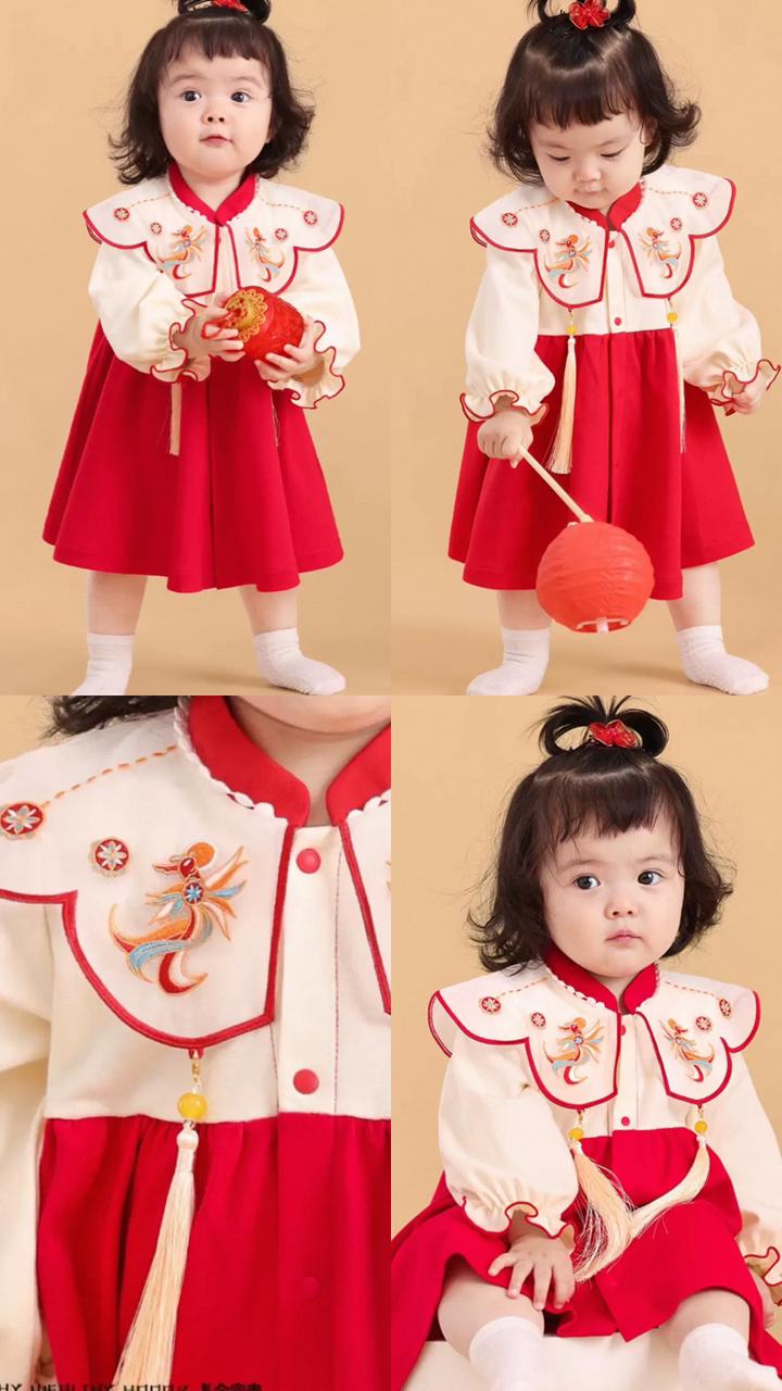 (Pre-Order) Zhang Ming Fu Joyful Tassel Qipao