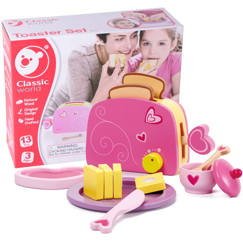 Classic World Toaster Toy Set