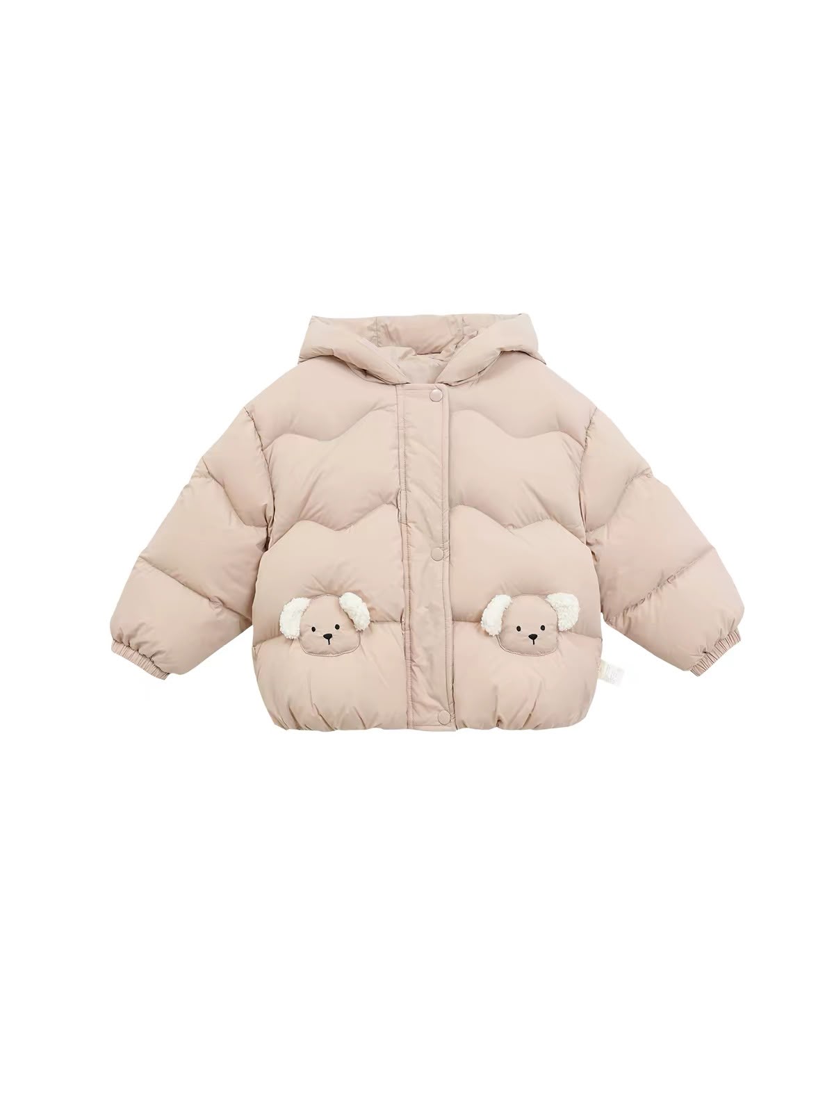 (Pre-Order) White Wheat Down Coat