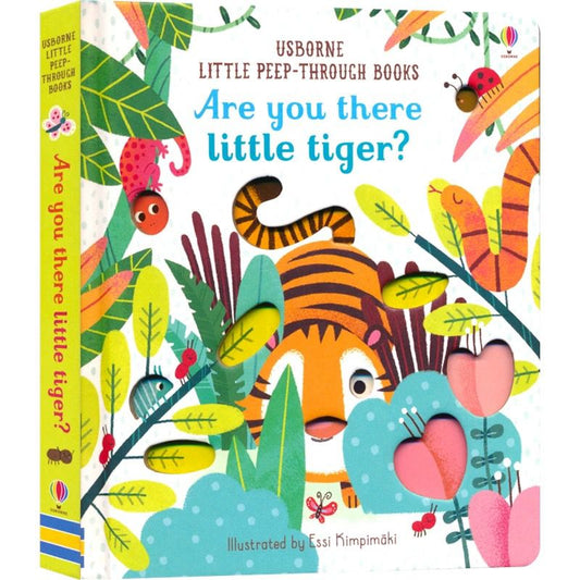 (Pre-Order) Usborne Little Peep-through Books Are you there little tiger