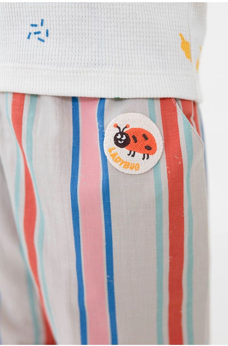 Rice & Sky Lady Bug Pants