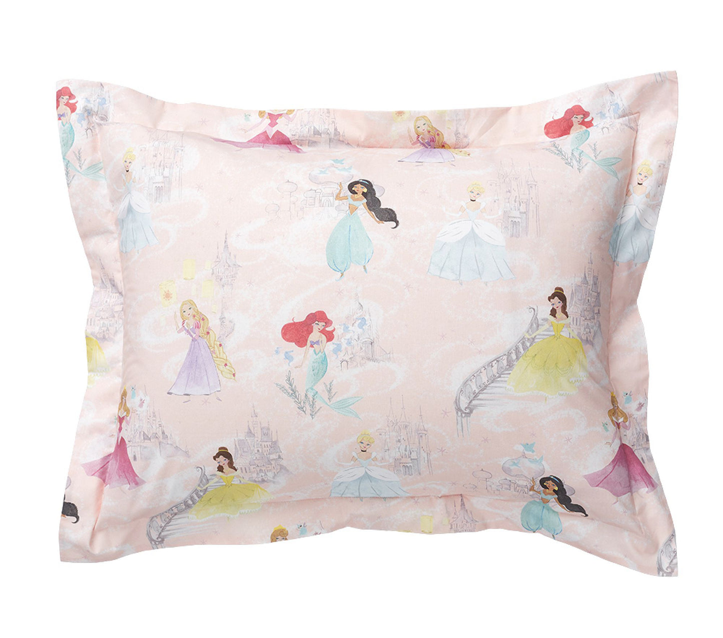 (Pre-Order) Pottery Barn Kids Disney Princess Castles Organic Duvet Cover & Shams