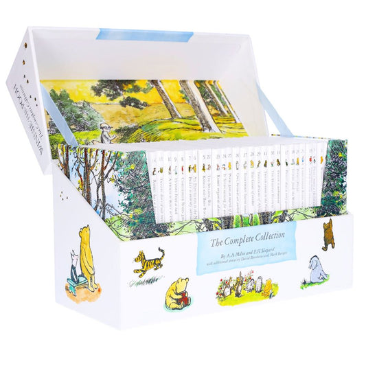 (Pre-Order) Winnie The Pooh +  A. A. Milne + 30 Books Box Set