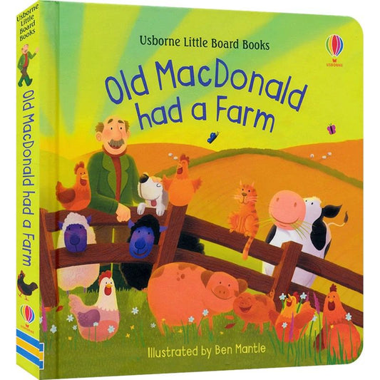 (Pre-Order) Usborne Little Board Books Old MacDonald had a Farm