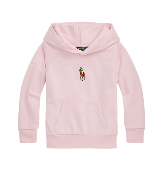 (Pre-Order) Ralph Lauren Big Pony Fleece Hoodie Hint Of Pink