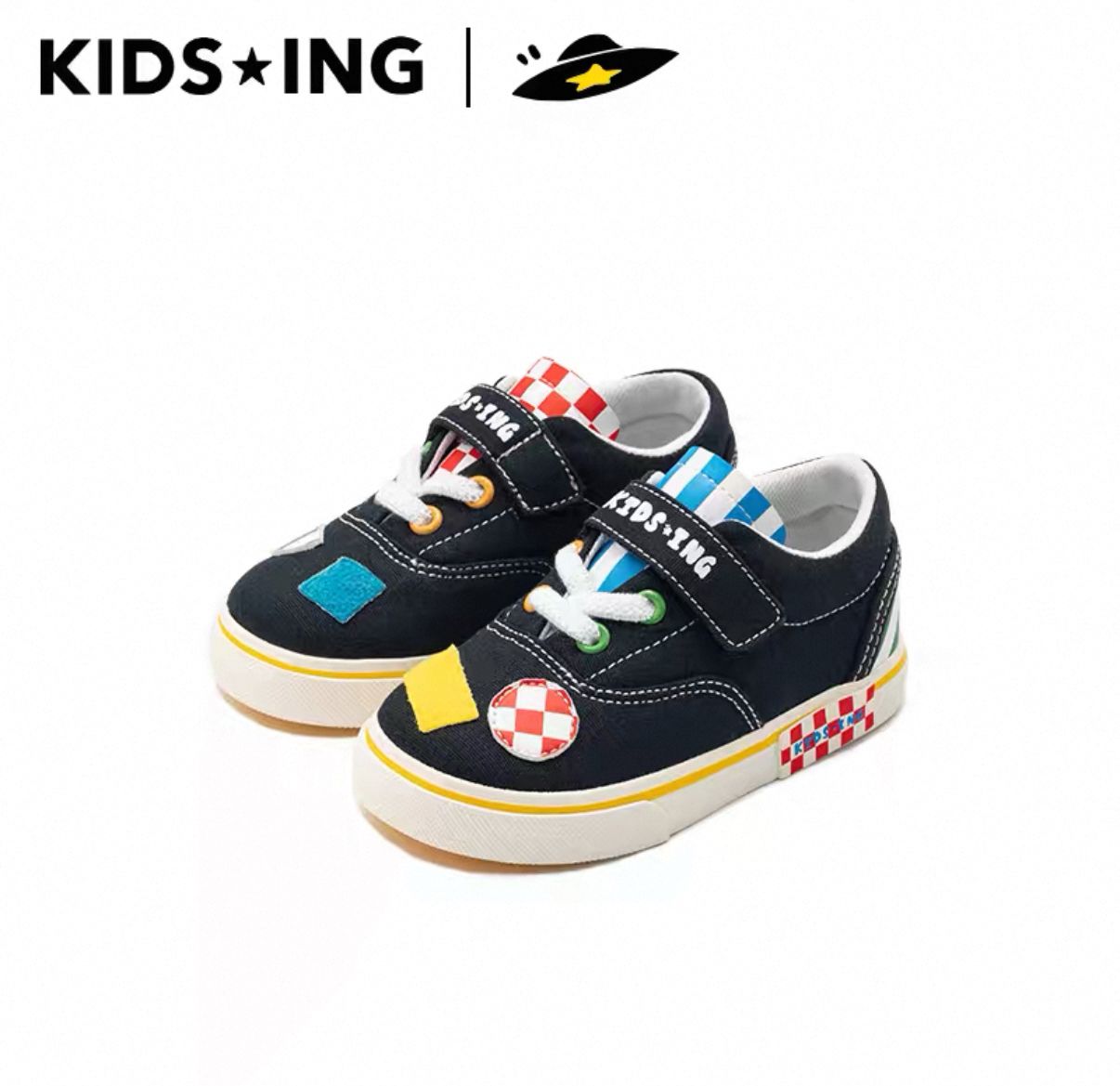 (PRE-ORDER) KIDSING BLACK SHOES