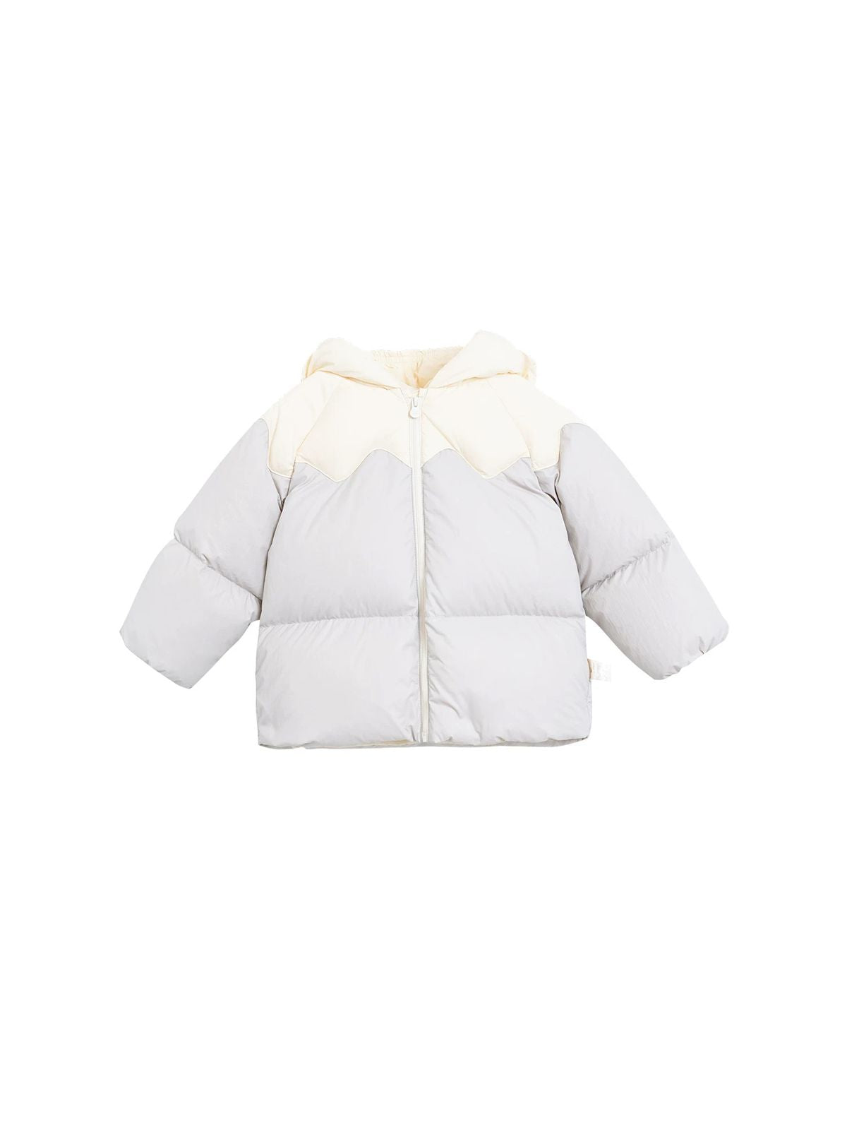 (Pre-Order) White Wheat Puffer Jacket