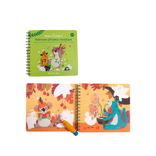 (Pre-Order) Moulin Roty Water Color Assorted Coloring Book