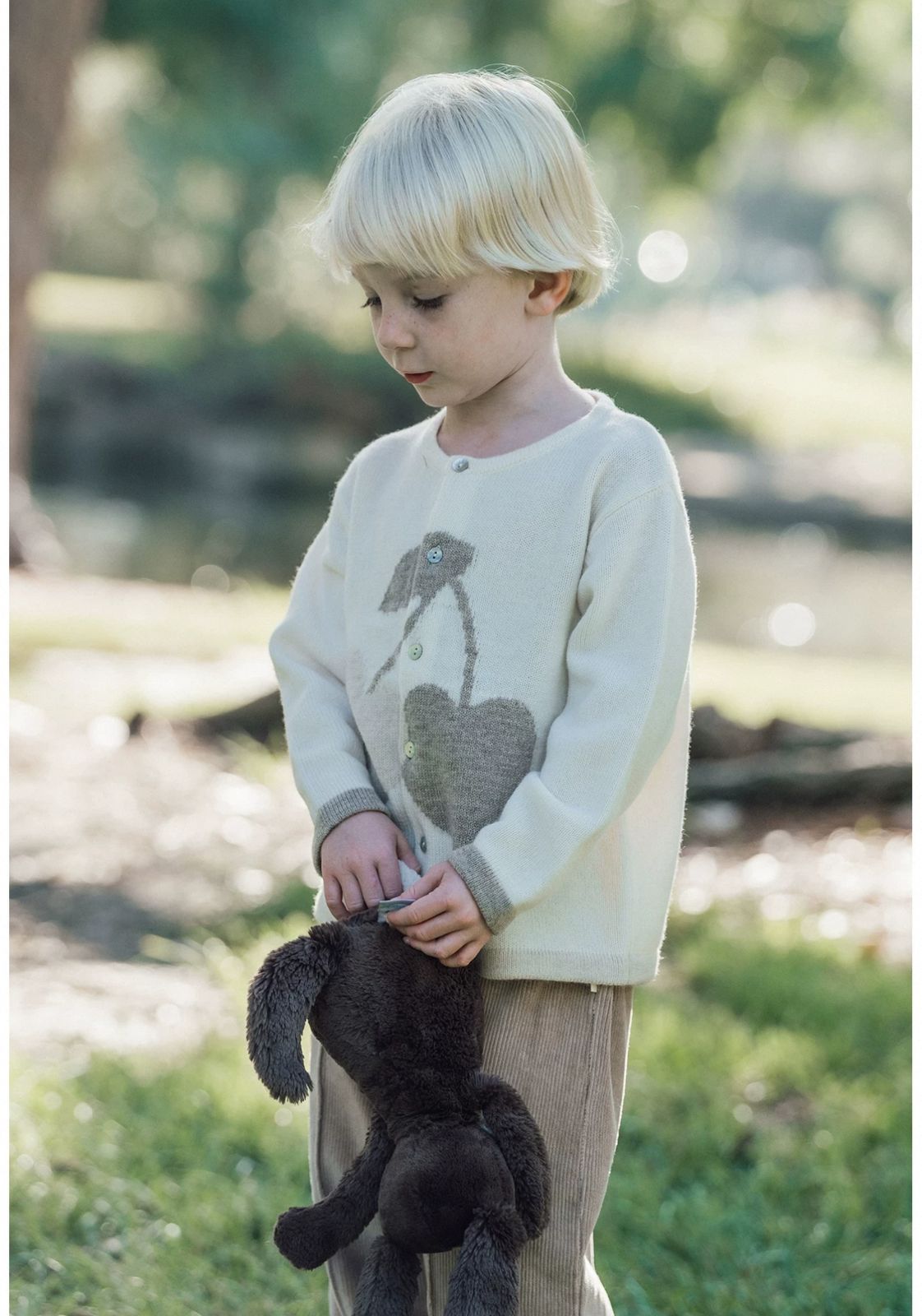 (Pre-Order) White Wheat Cream Sweater