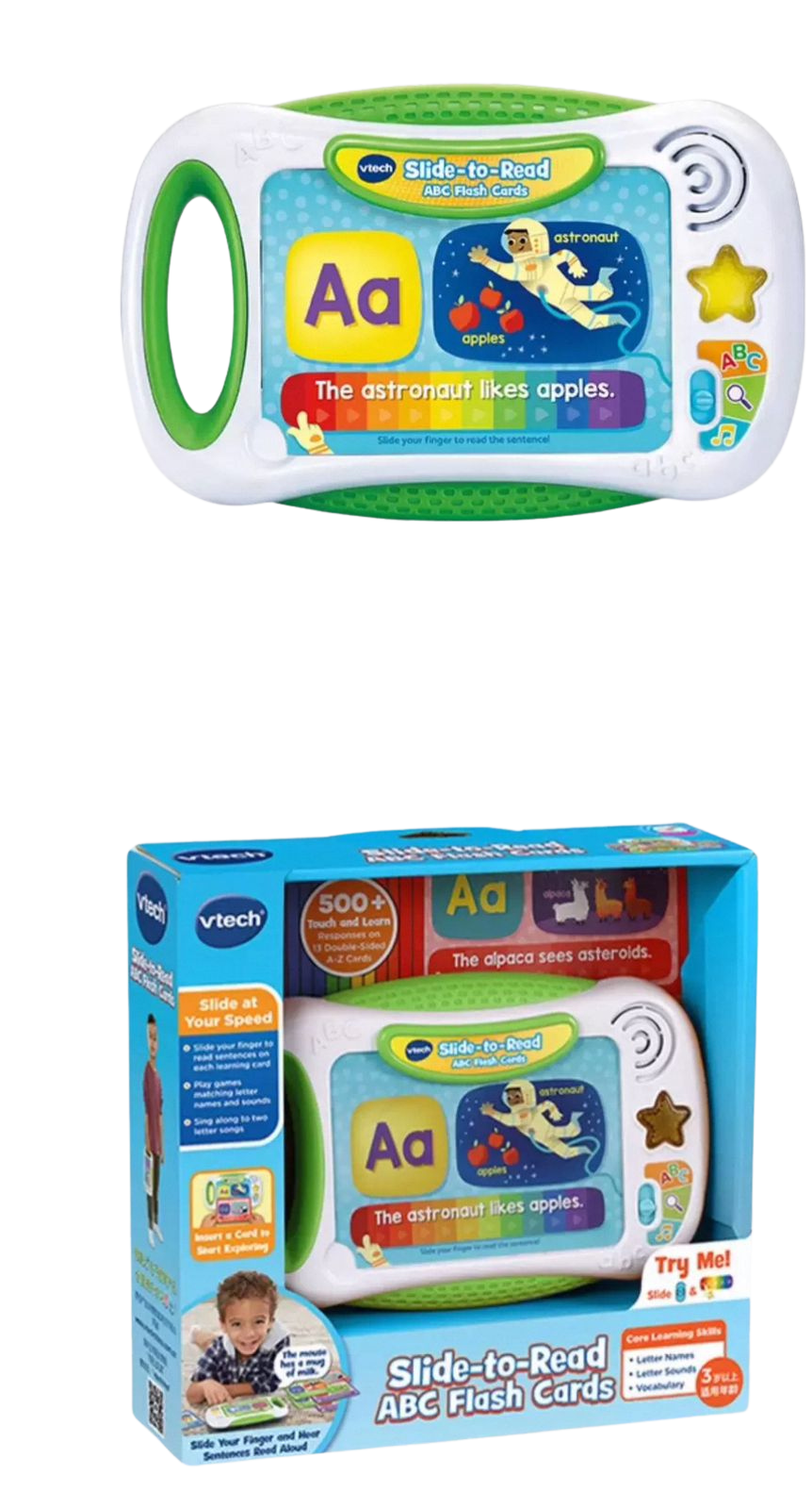 (Pre-Order) VTECH Slide to Read ABC Flash Card English