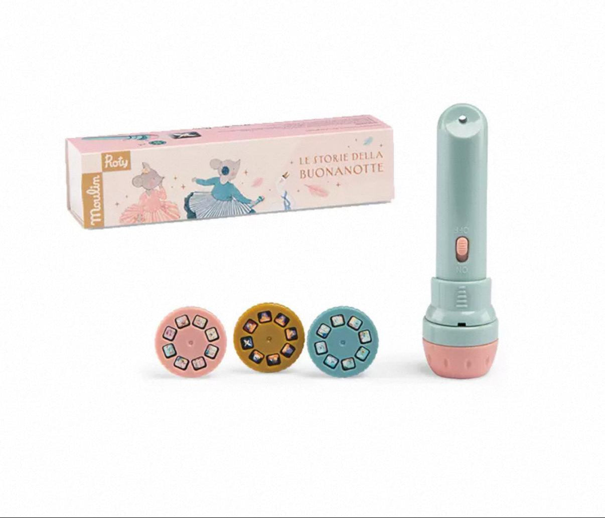 (Pre-Order) Moulin Roty Assorted Torch Lights Story Book Series