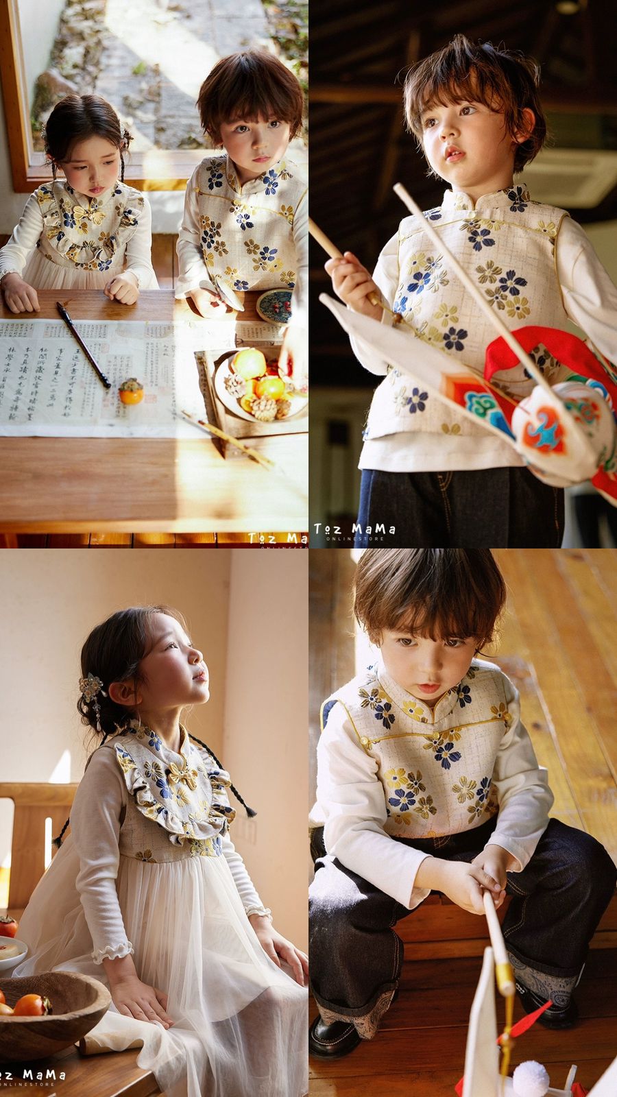 (Pre-Order) Toz Mama Boy Top - Girl Dress