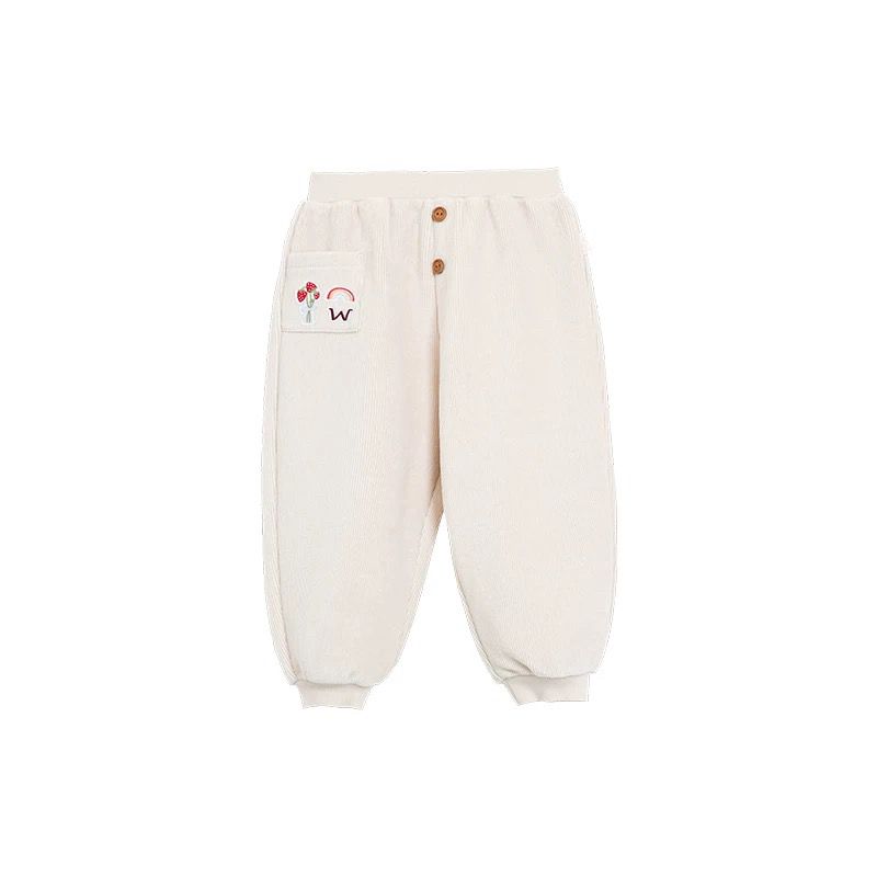 (Pre-Order) White Wheat Long Pants