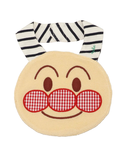(Pre-Order) Anpanman Border Face Bib