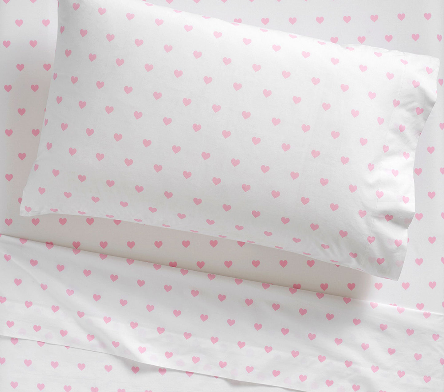 (Pre-Order) Pottery Barn Kids Heart Organic Sheet Set & Pillowcases
